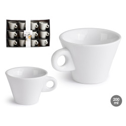 CANECA PORCELANA ALTA 200 ML