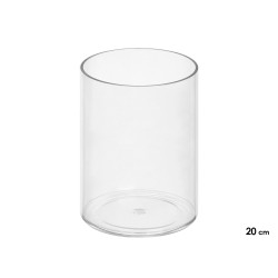 VASO CILINDRICO ACRILICO 15X15X20CM