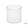 VASO ACRILICO CILINDRICO 20X20X20CM