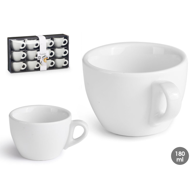 PORCELAIN MUG LOW 180 ML