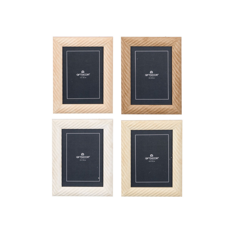 WAVY PHOTO FRAME 13X18 ASSORTED 4