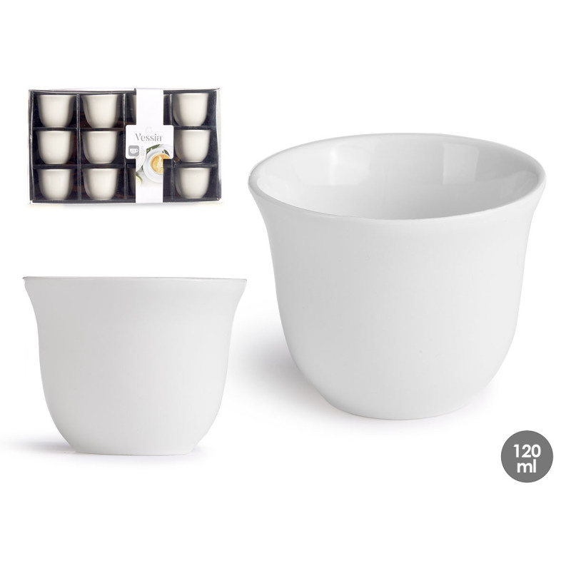 VASO PORCELANA TE 120 ML