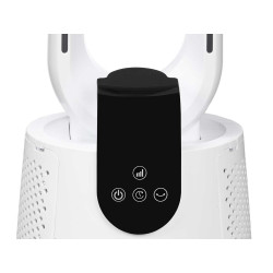 VENTILATEUR SANS PALES BLANC SUR 50W PIED