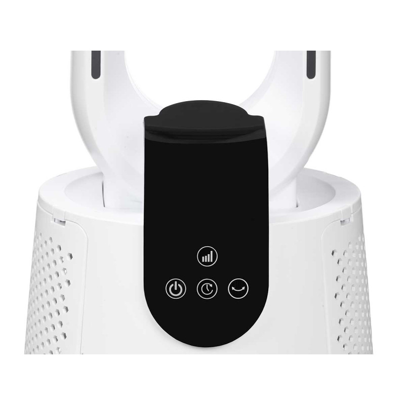 VENTILATORE A PIANTANA SENZA PALE BIANCO 50W