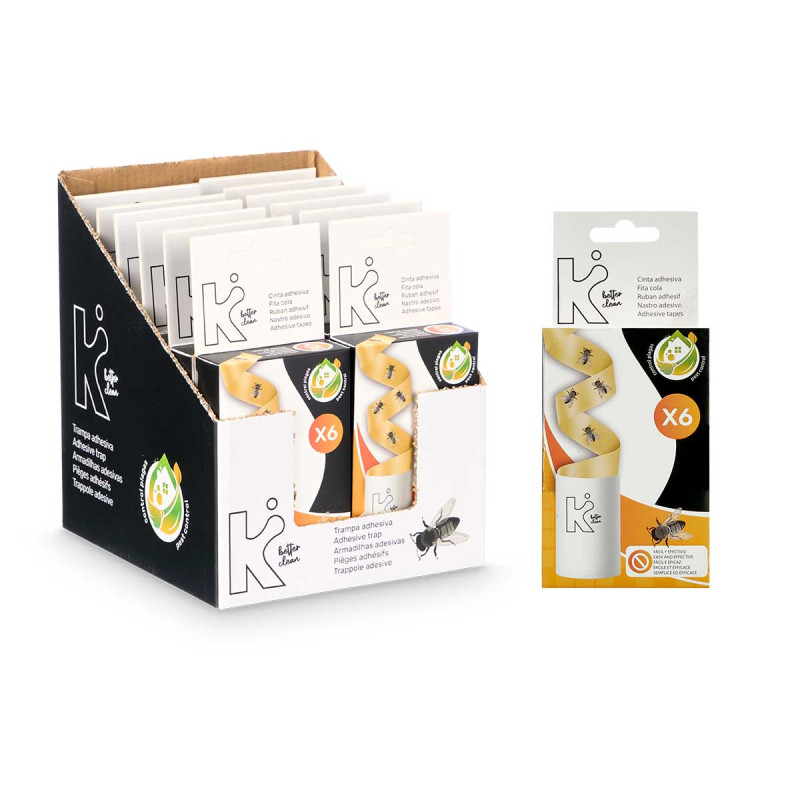 SET 4 ADHESIVE FLY TRAP