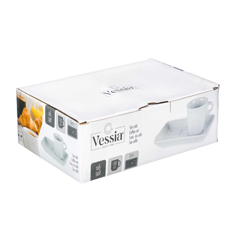 SET COFFEE 180 ML TRAY