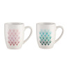 TASSE PORCELAINE ARTDECO SET 2 DESIGNS