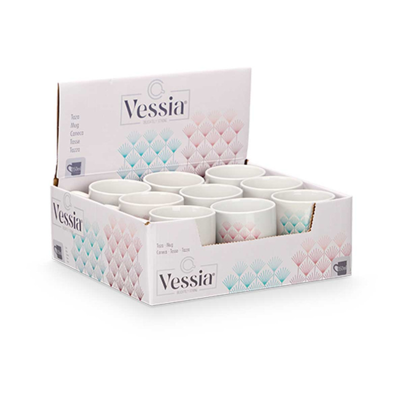 TASSE PORCELAINE ARTDECO SET 2 DESIGNS