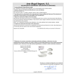 SET 2 BANDEJAS OVALADAS ASAS CERRADAS