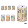 HUCHA HOJALATA BILLETE PEQUEÑA SURT 4
