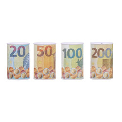 HUCHA HOJALATA BILLETE PEQUEÑA SURT 4