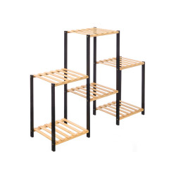 PRATELEIRA TRIPLA BAMBU