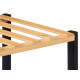 SCAFFALE TRIPLO LIVELLO BAMBU