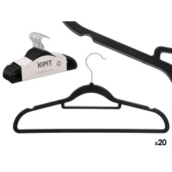 SET 20 APPENDINI PLASTICA NERI
