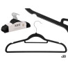 ENSEMBLE 20 CINTRES PLASTIQUE NOIRS