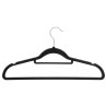CONJUNTO 20 CABIDES PLASTICO PRETO