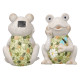 SOLAR RESIN FROG FIGURE