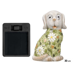 FIGURA CÃO RESINA SOLAR