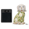 FIGURA SOLAR RESINA PERRO