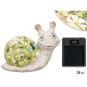 FIGURA SOLAR RESINA CARACOL