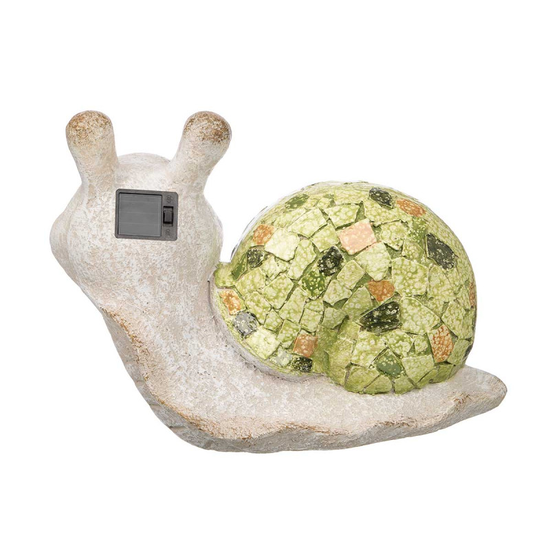 FIGURA CARACOL RESINA SOLAR