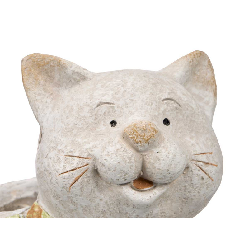 FIGURA VASO RESINA GATTO