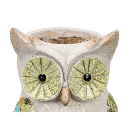 FIGURA VASO GUFO RESINA