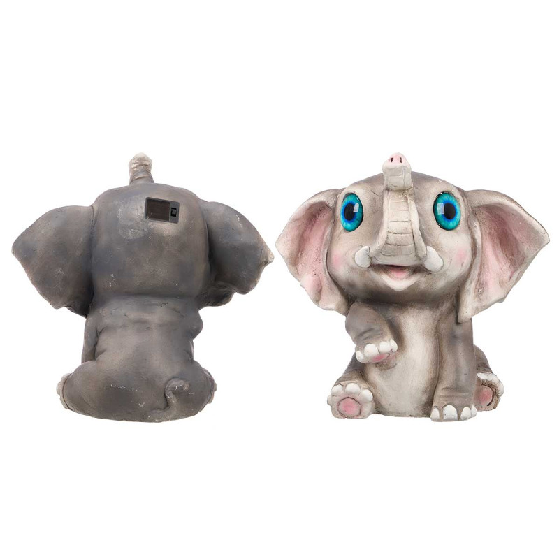 FIGURA ELEFANTE RESINA SOLAR