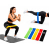 SET 5 FASCE ELASTICHE ASSORTITE 5 COL