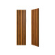 MURAL DECORATIVO PARED MDF OSCURO 120X32CM