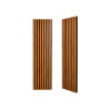 MURAL DECORATIVO PARED MDF OSCURO 120X32CM