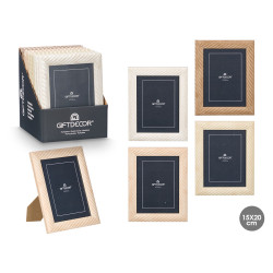 WAVY PHOTO FRAME 15X20 ASSORTED 4