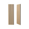 MUR DÉCORATIF MDF CLAIR 120X32CM