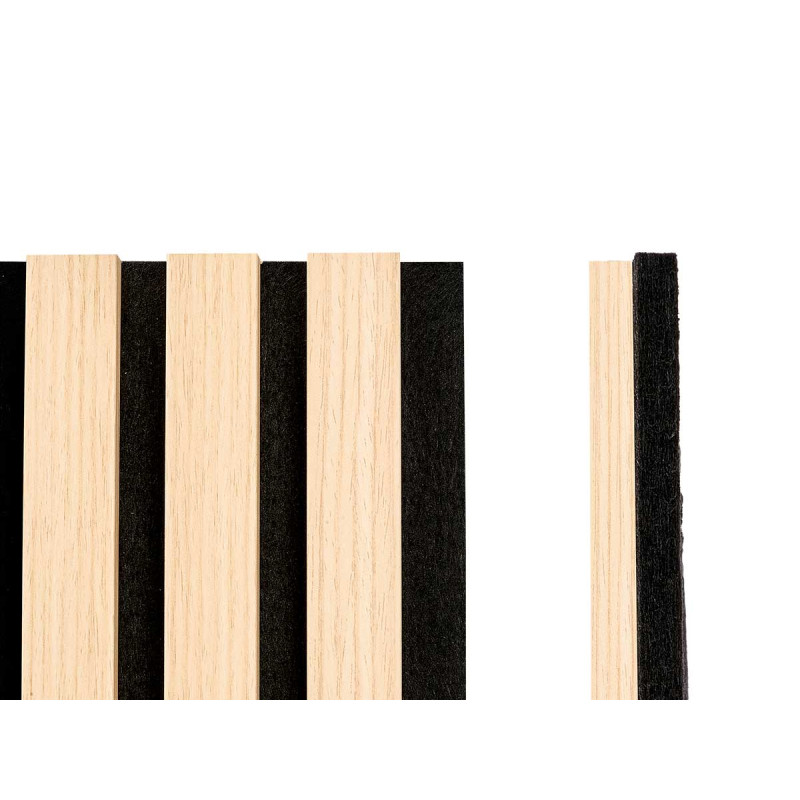 MURALE DA PARETE MDF CHIARO DECORATIVO 120X32CM