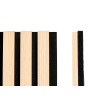 MURAL DECORATIVO PAREDE MDF COR CLARA 120X32CM