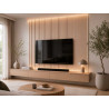 MUR DÉCORATIF MDF CLAIR 120X32CM