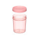 BOTE PLASTICO ALTO TAPA SURT 3 COL TRANSP 10DIA
