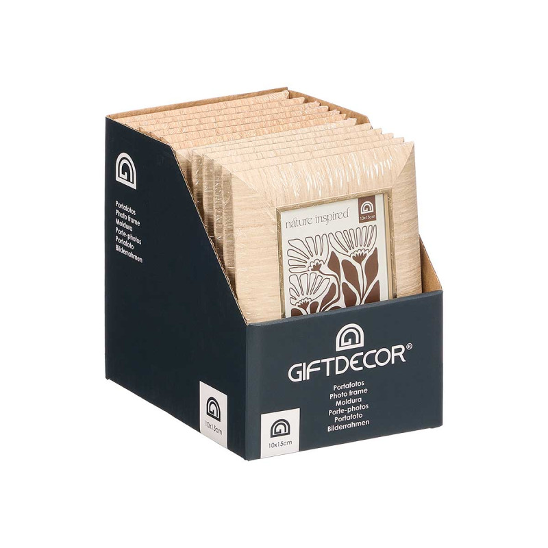 PHOTO FRAME GOLDEN EDGE ASRT 2 10X15CM