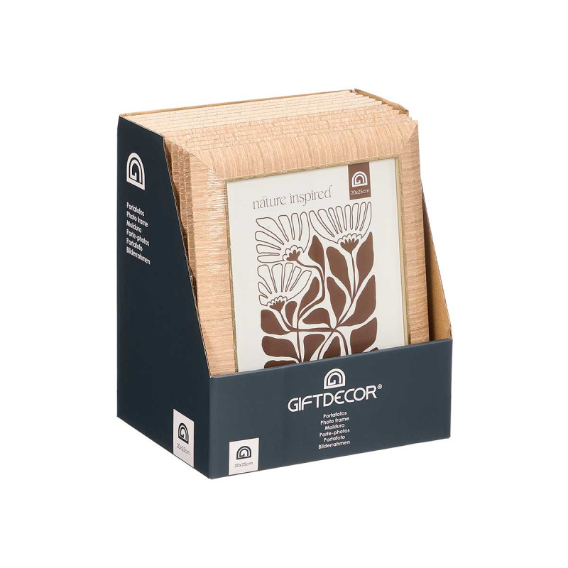 PHOTO FRAME GOLDEN EDGE ASRT 2 20X25CM