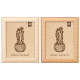 PHOTO FRAME BRAIDED FINISH ASRT 2 20X25CM
