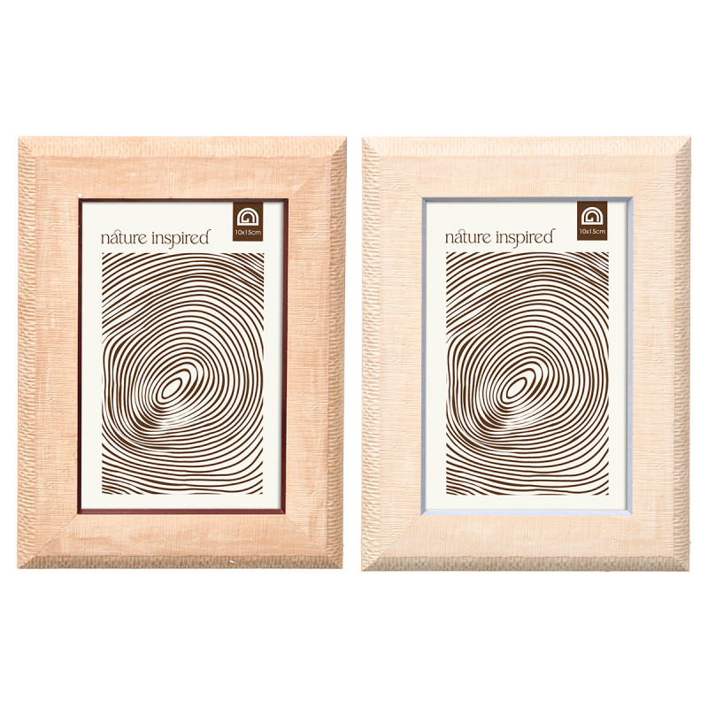 SMOOTH PHOTO FRAME ASRT 2 10X15CM