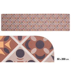 TAPIS CUISINE GÉOMÉTRIQUE 50X200CM