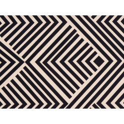 HOUNDSTOOTH PATTERN KITCHEN RUG 50X200CM