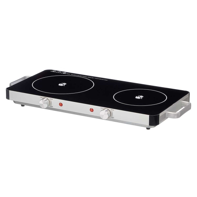 PLACA COCINA INFRARROJO ASAS DOBLE 2800W