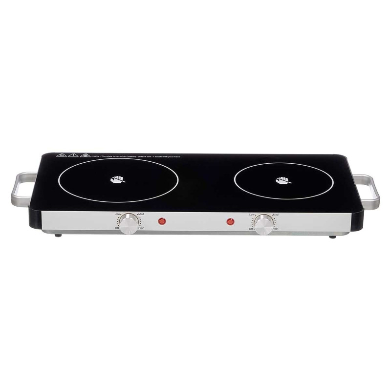 PLACA COCINA INFRARROJO ASAS DOBLE 2800W