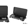 HORNILLO DOBLE GAS NEGRO 58X28CM