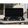 DOUBLE GAS STOVE BLACK 58X28CM