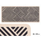 TAPIS CUISINE MOTIF CHEVRON 50X120CM