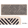 TAPETE COZINHA PADRÃO PIED--POULE 50X120CM