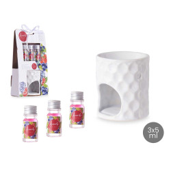 SET BRÛLEUR 3 FRAGANCES 5ML FRUITS ROUGES